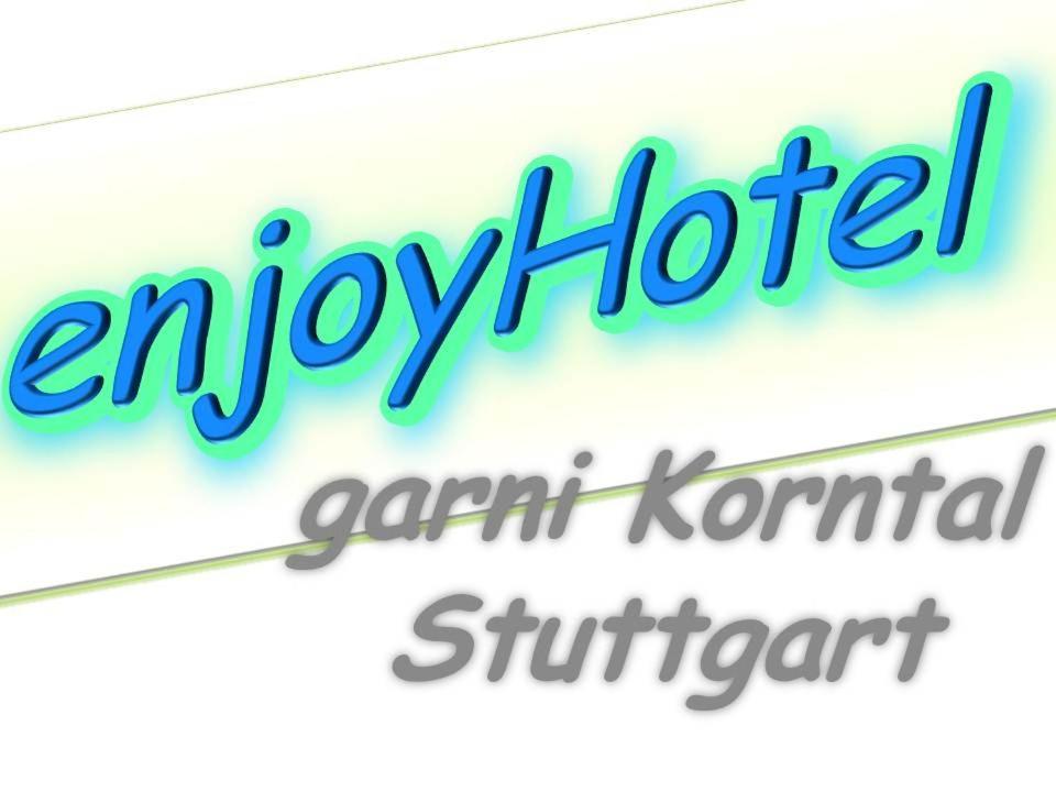 Enjoyhotel Garni Korntal Stuttgart B&B Exterior foto